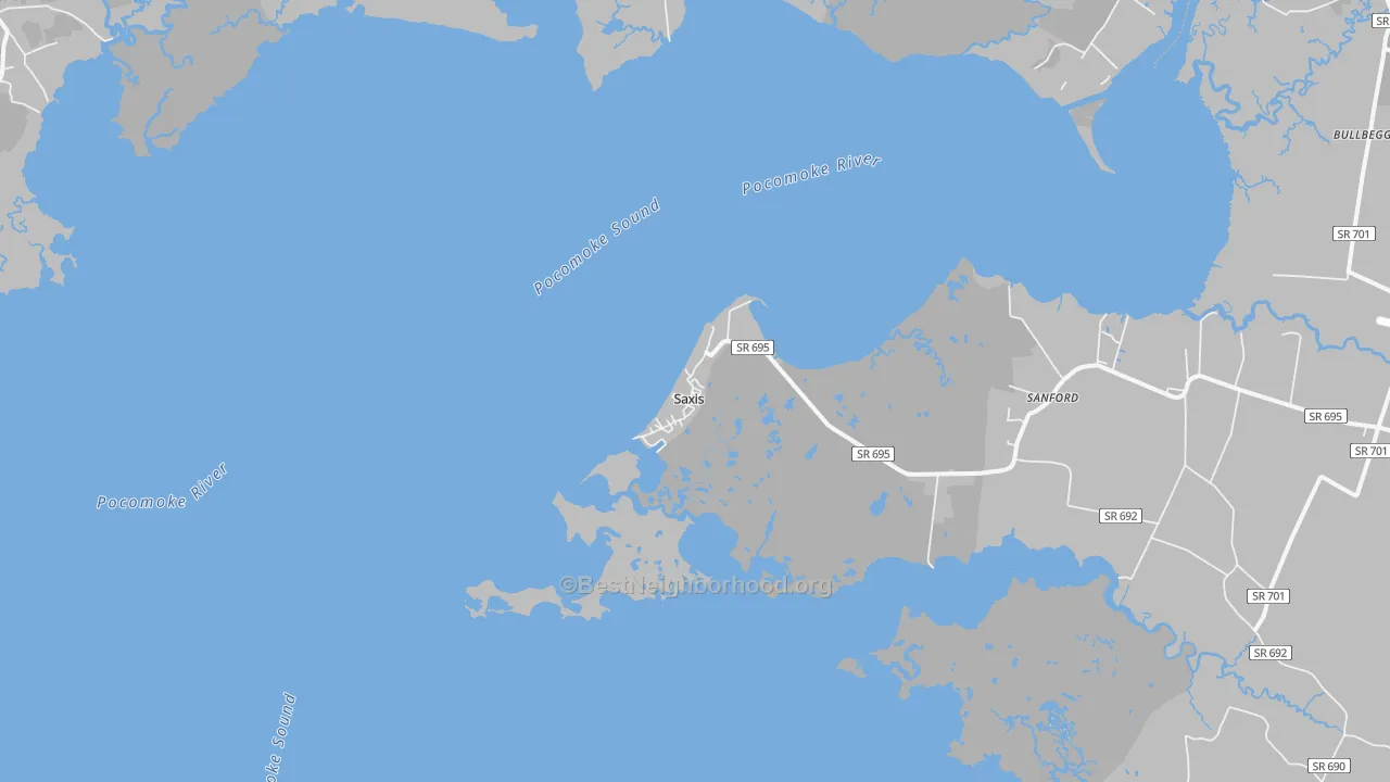Bike Grade map of 23427, VA