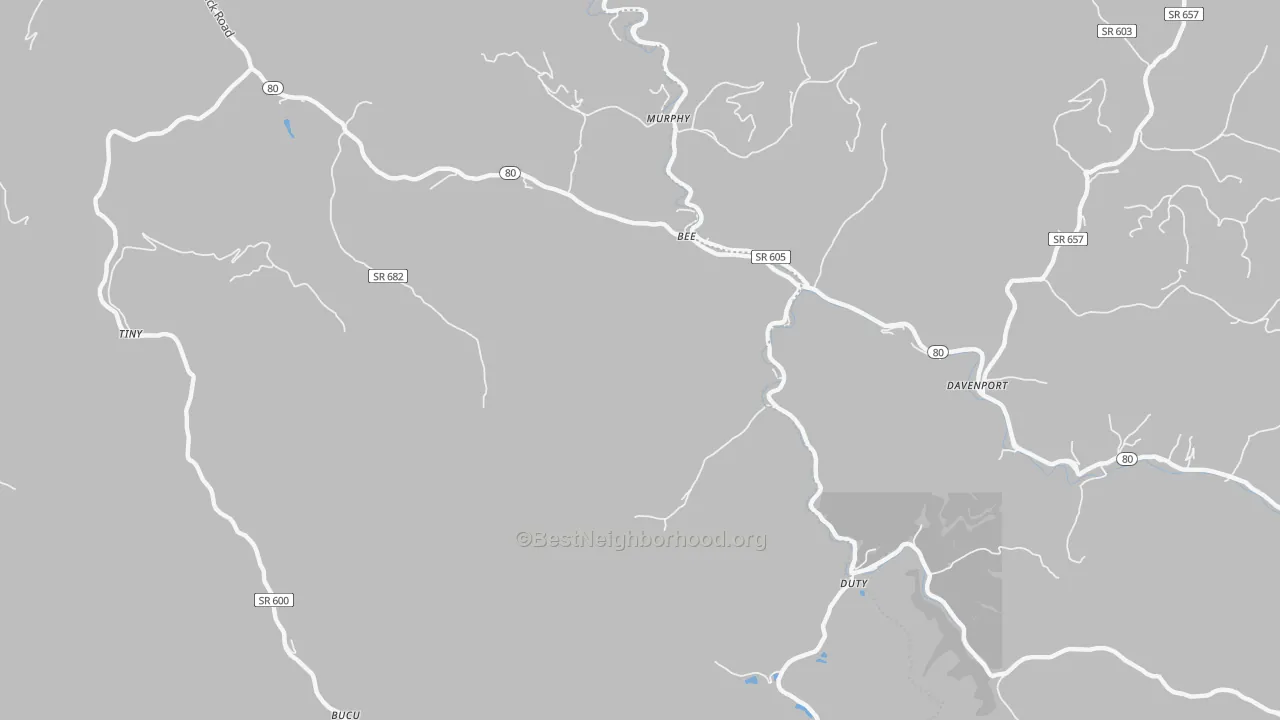 Bike Grade map of 24217, VA