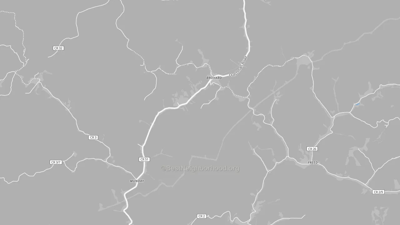 Bike Grade map of 26138, WV