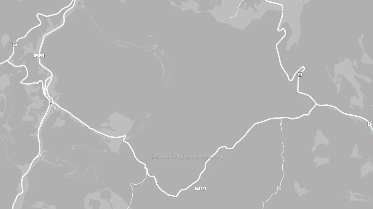 Bike Grade map of 26886, WV