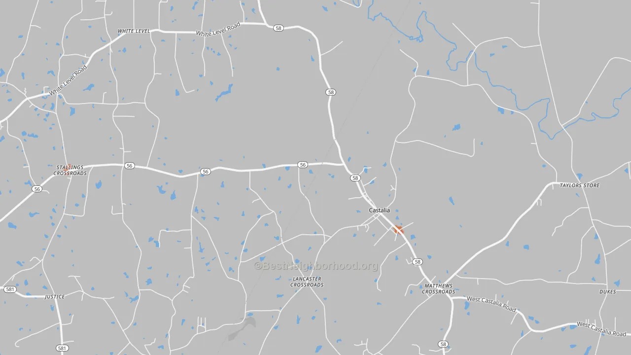Bike Grade map of 27816, NC