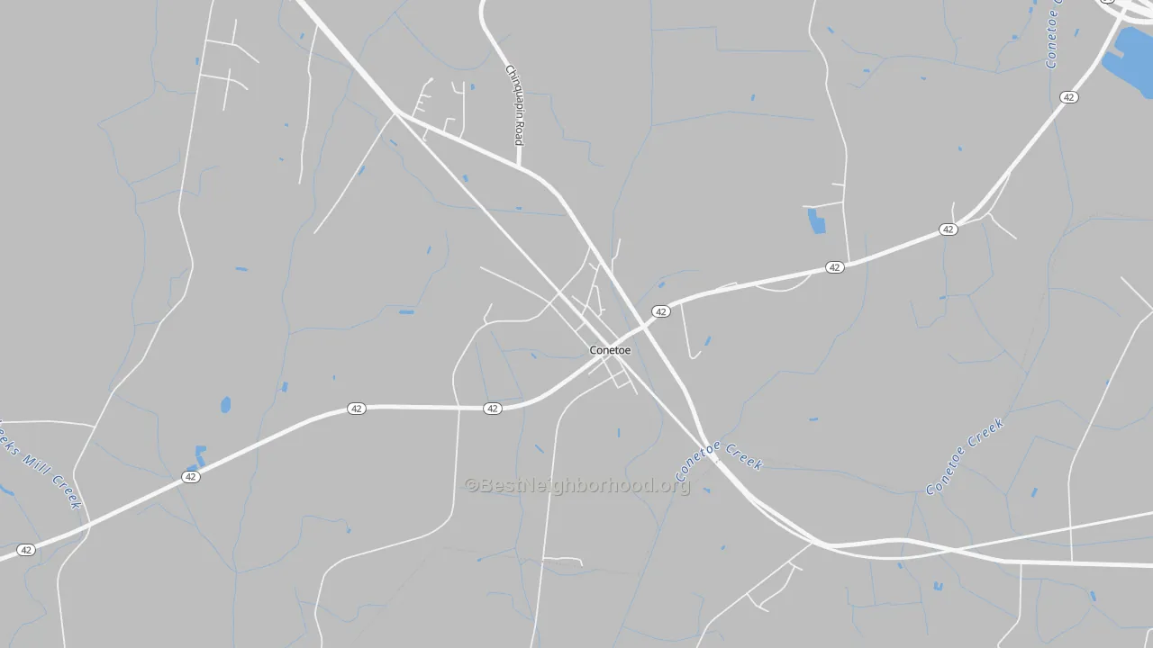 Bike Grade map of 27819, NC