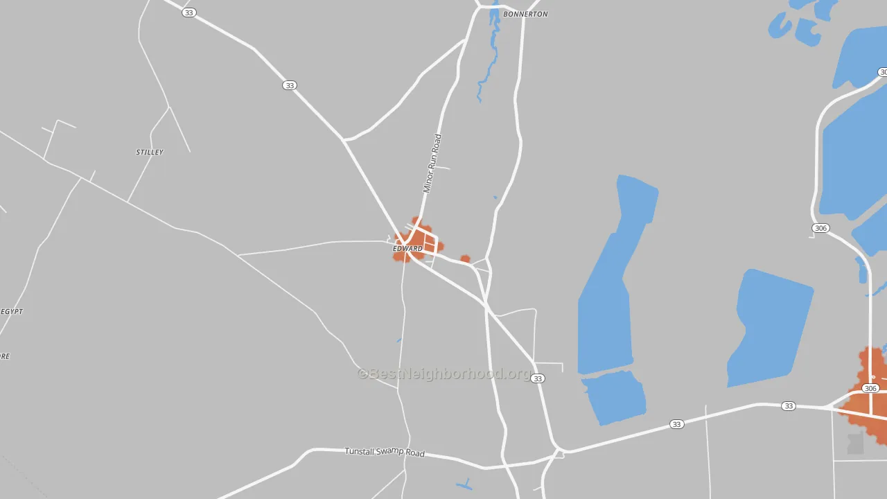 Bike Grade map of 27821, NC