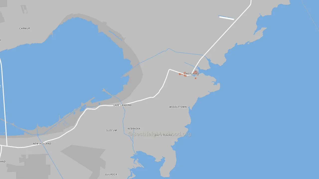 Bike Grade map of 27824, NC