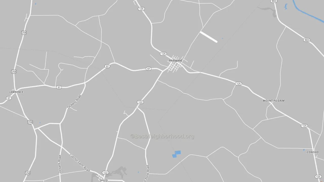 Bike Grade map of 27843, NC