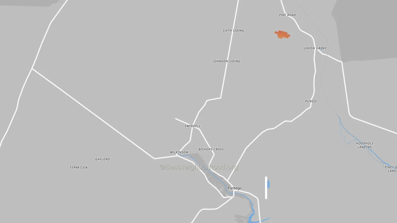 Bike Grade map of 27860, NC