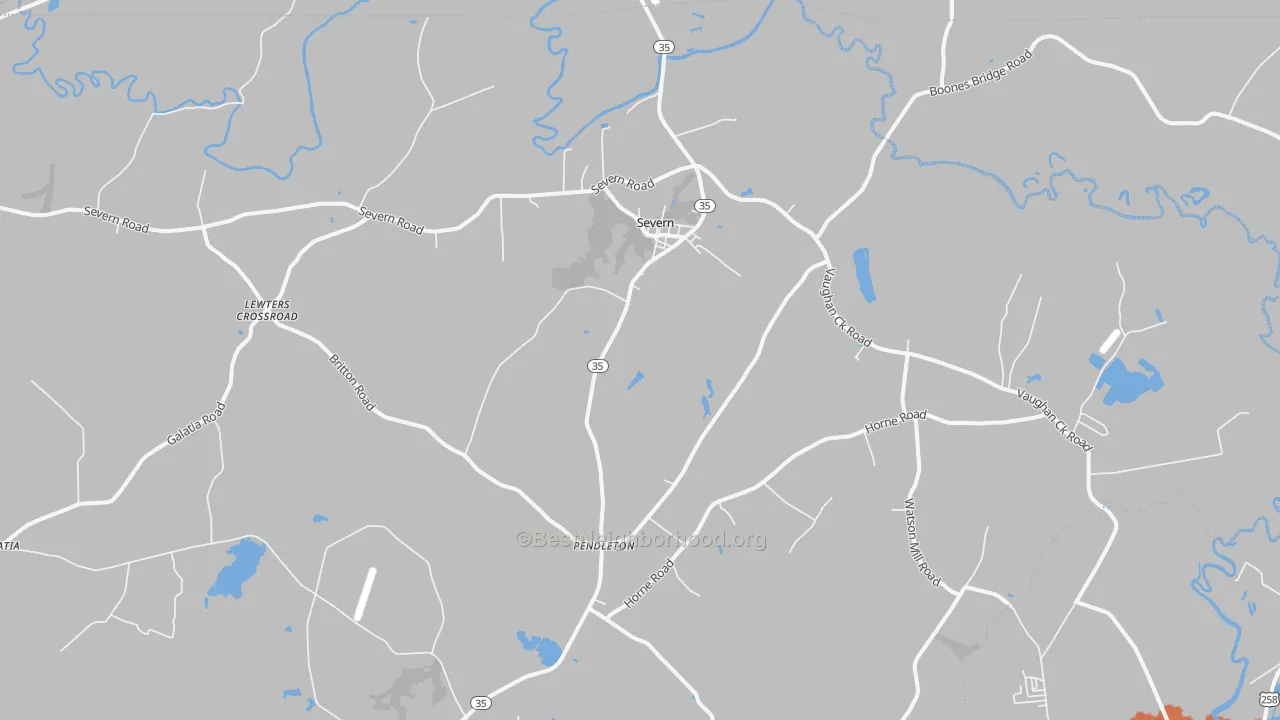 Bike Grade map of 27862, NC