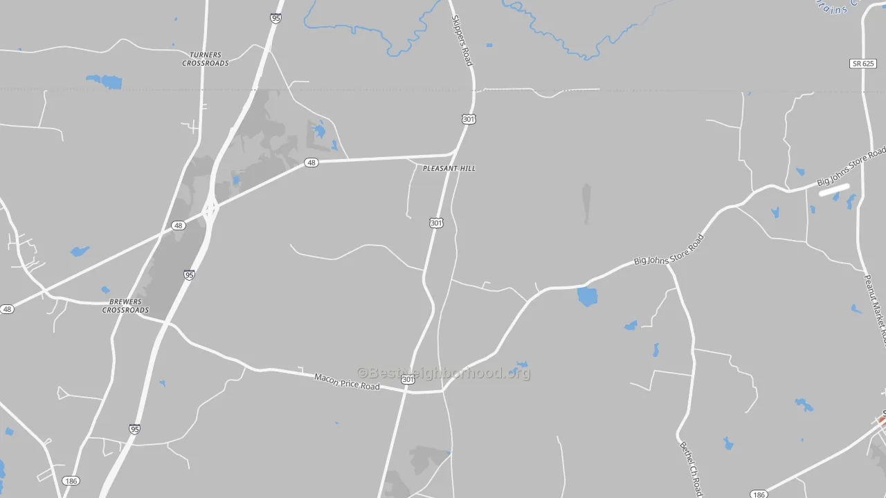 Bike Grade map of 27866, NC