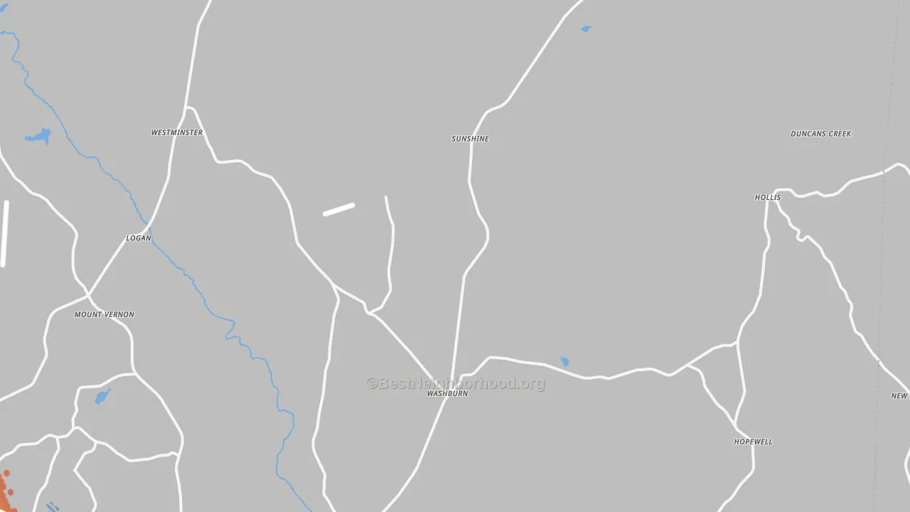Bike Grade map of 28018, NC