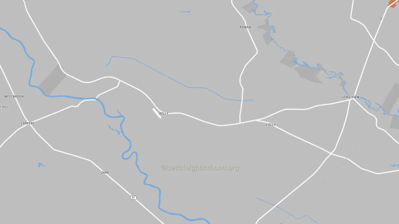 Bike Grade map of 28448, NC