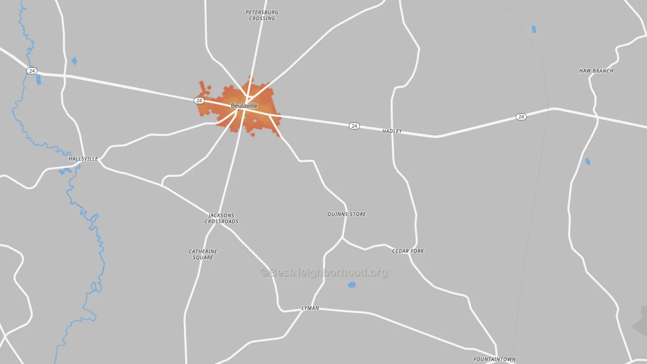 Bike Grade map of 28518, NC