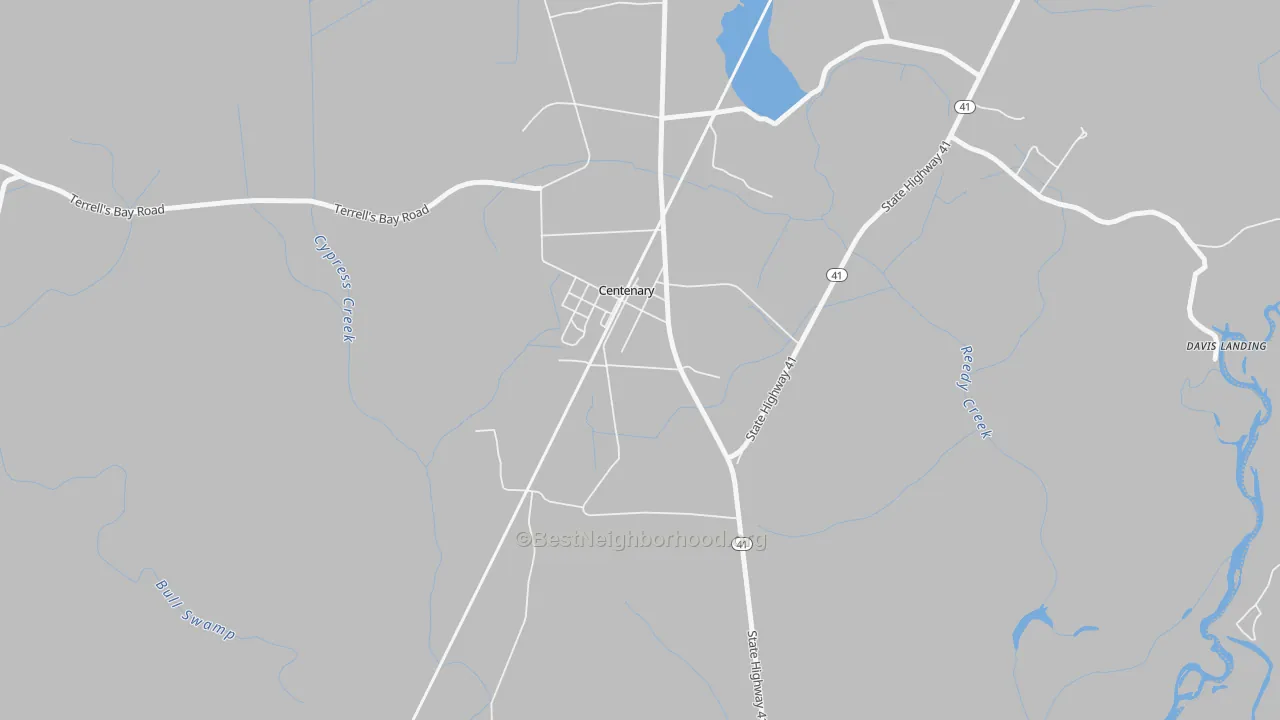 Bike Grade map of 29519, SC