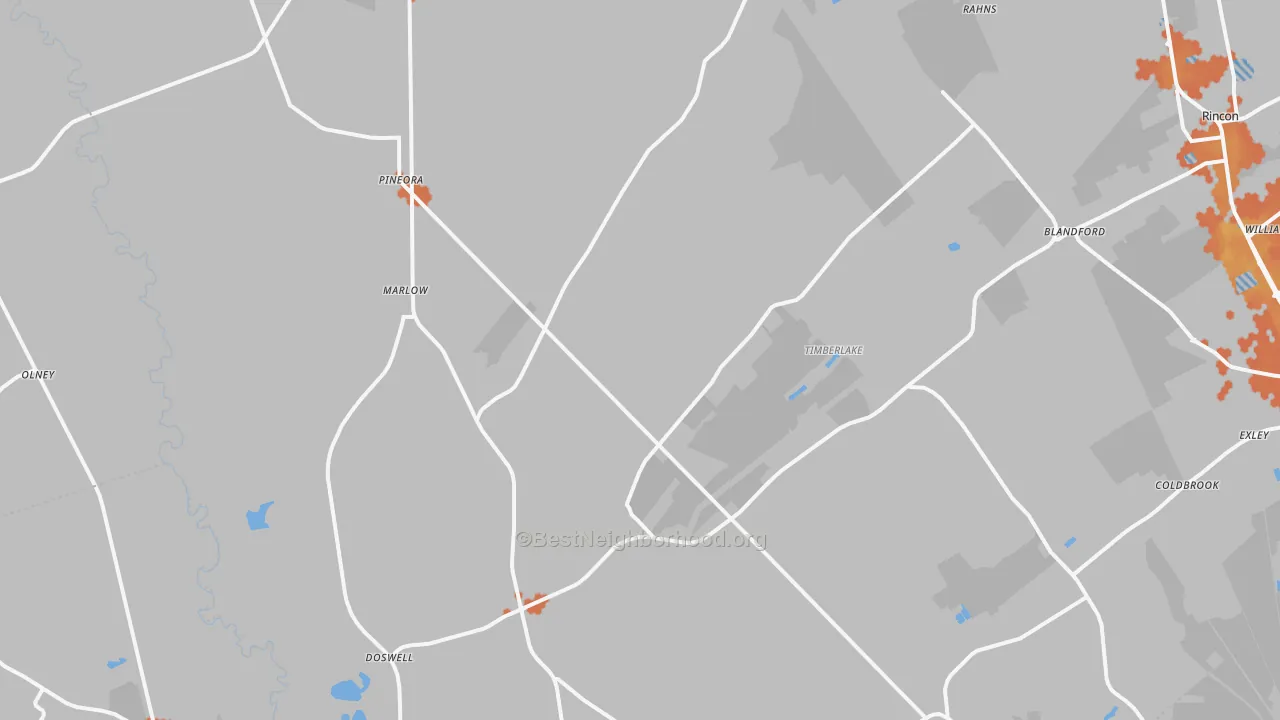 Bike Grade map of 31312, GA