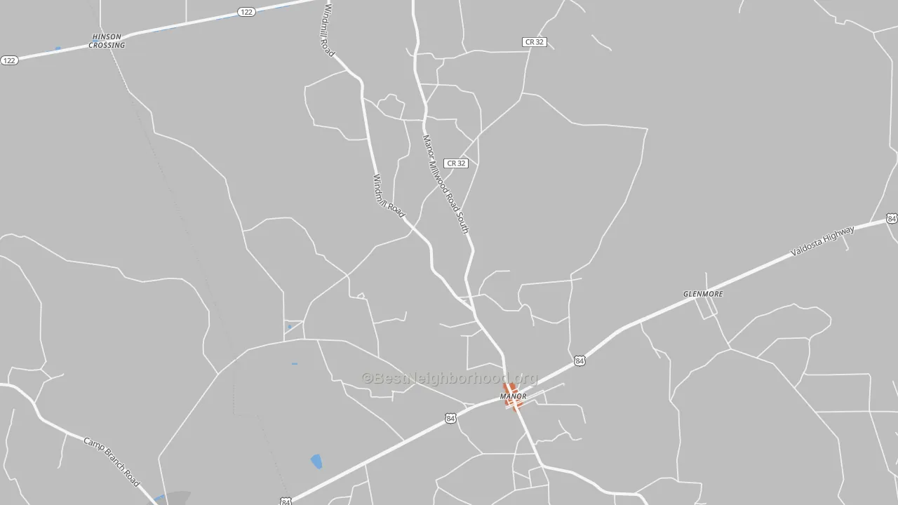 Bike Grade map of 31550, GA