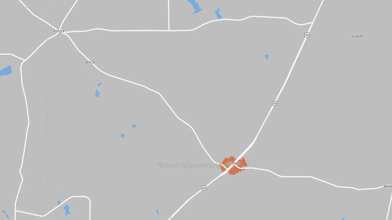 Bike Grade map of 31560, GA