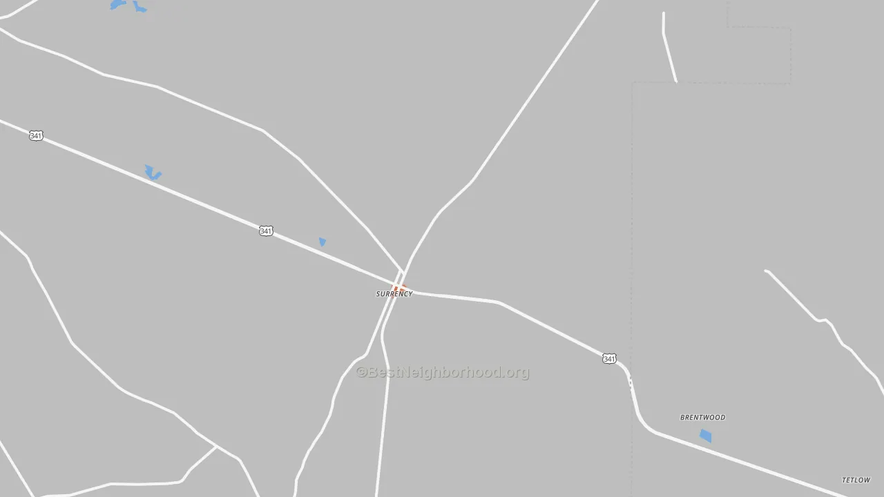 Bike Grade map of 31563, GA