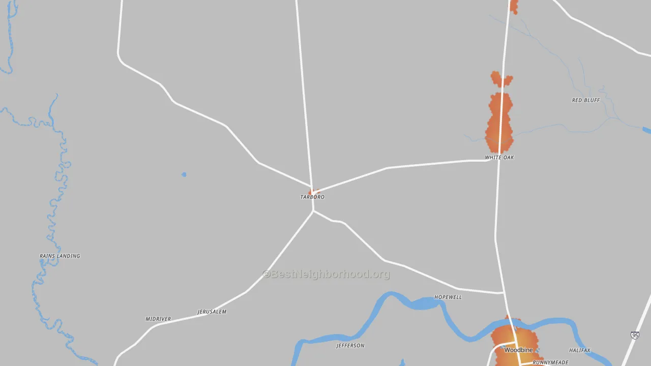 Bike Grade map of 31568, GA