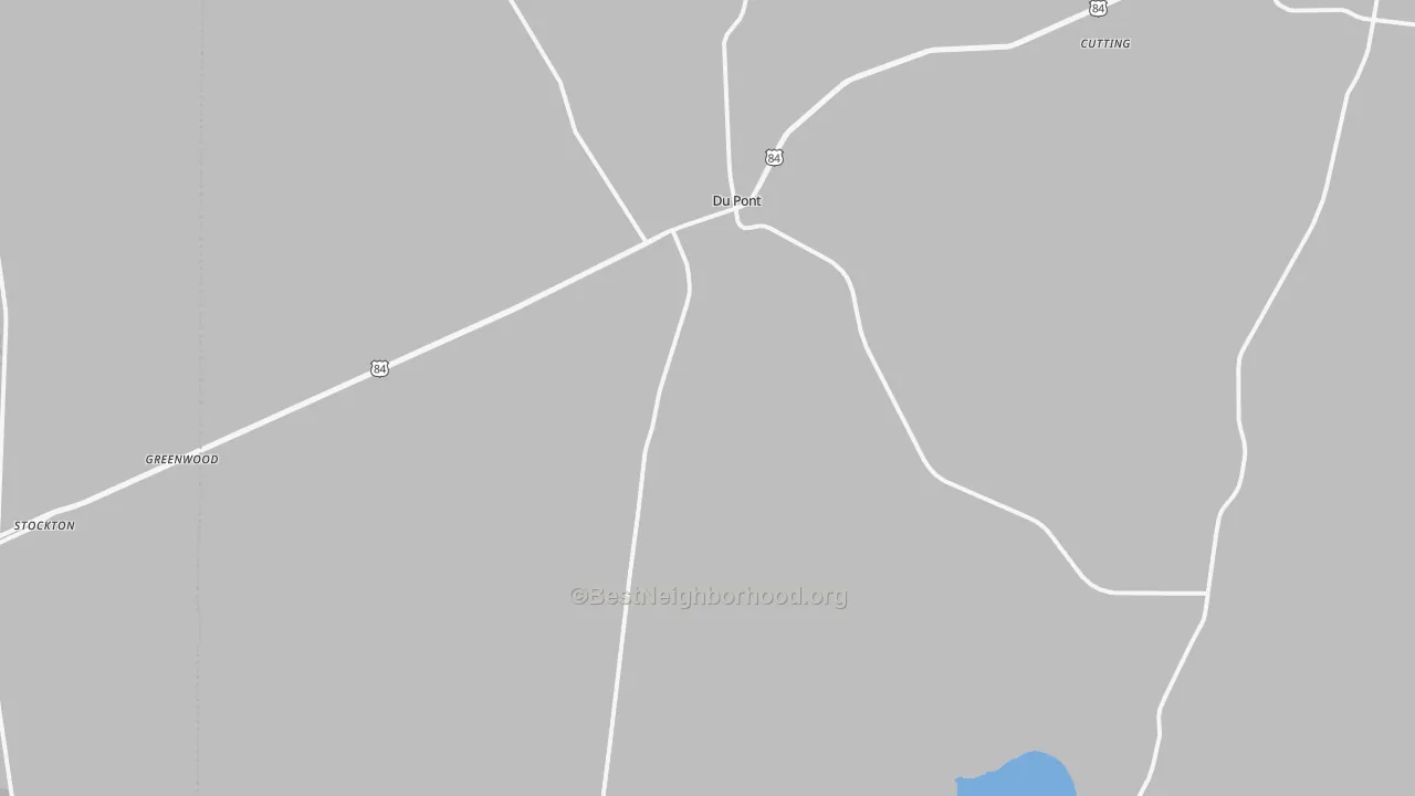 Bike Grade map of 31630, GA