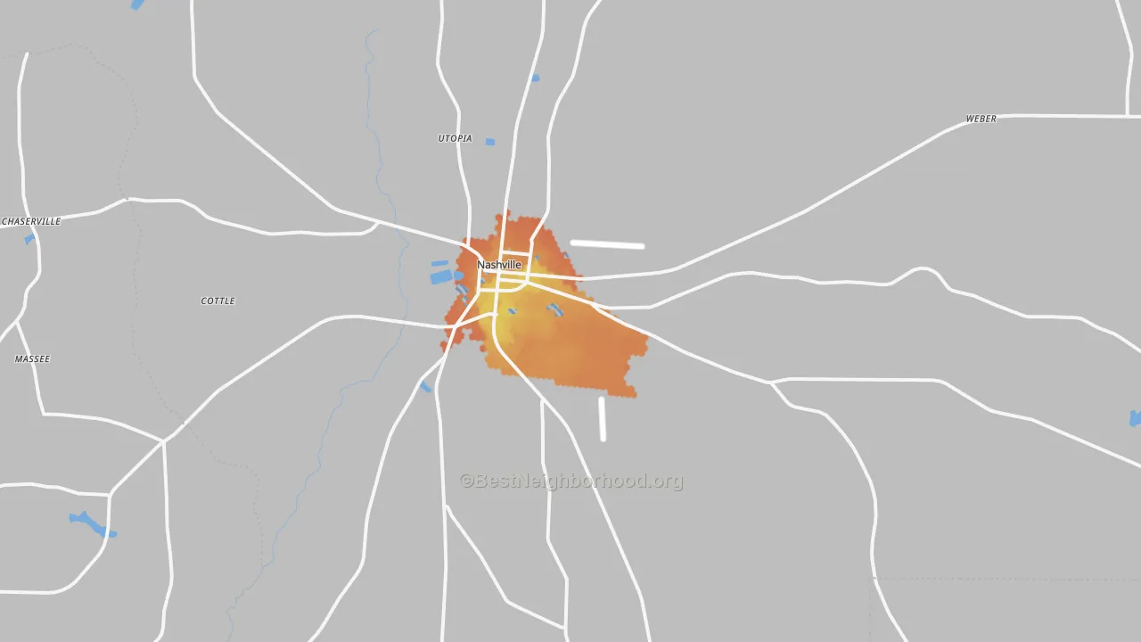 Bike Grade map of 31639, GA