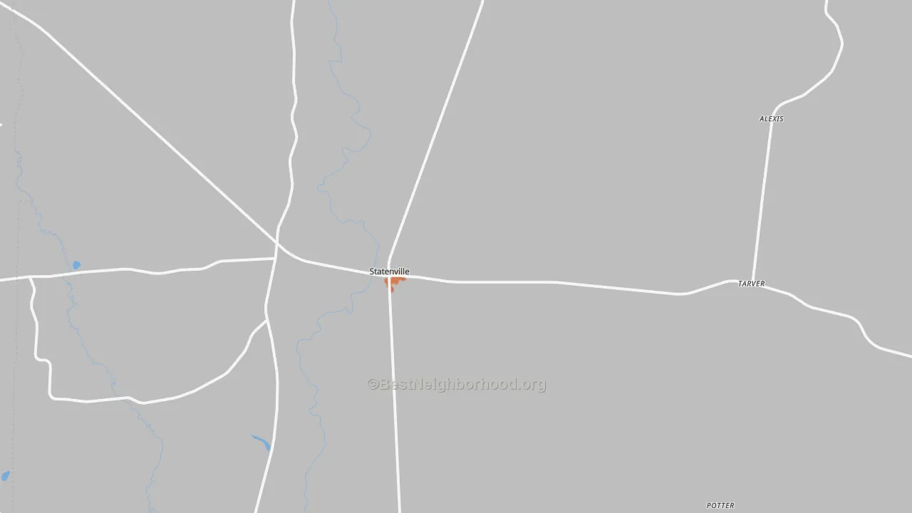 Bike Grade map of 31648, GA