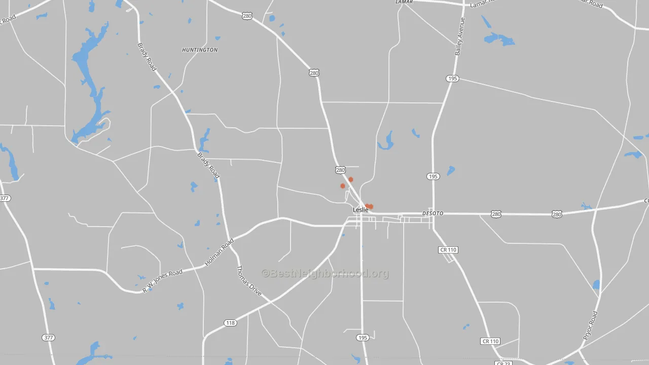 Bike Grade map of 31764, GA