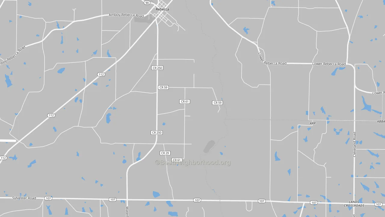 Bike Grade map of 31783, GA