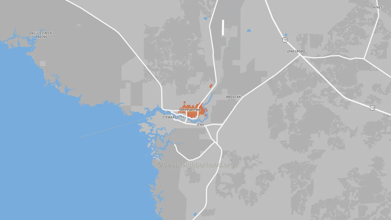 Bike Grade map of 32359, FL
