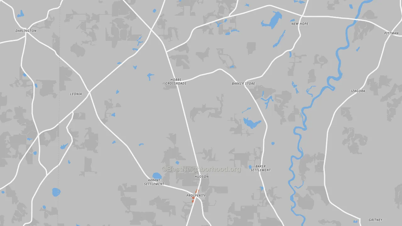 Bike Grade map of 32464, FL