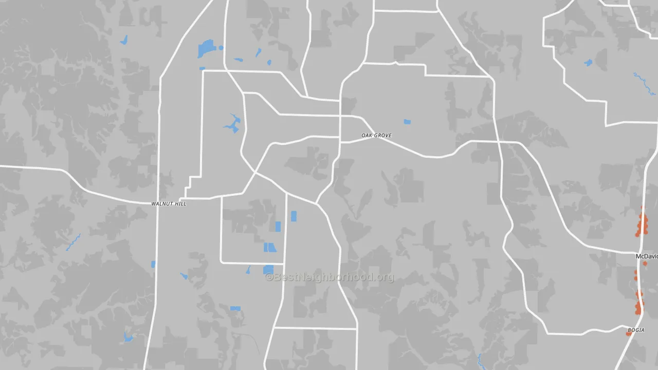 Bike Grade map of 32568, FL