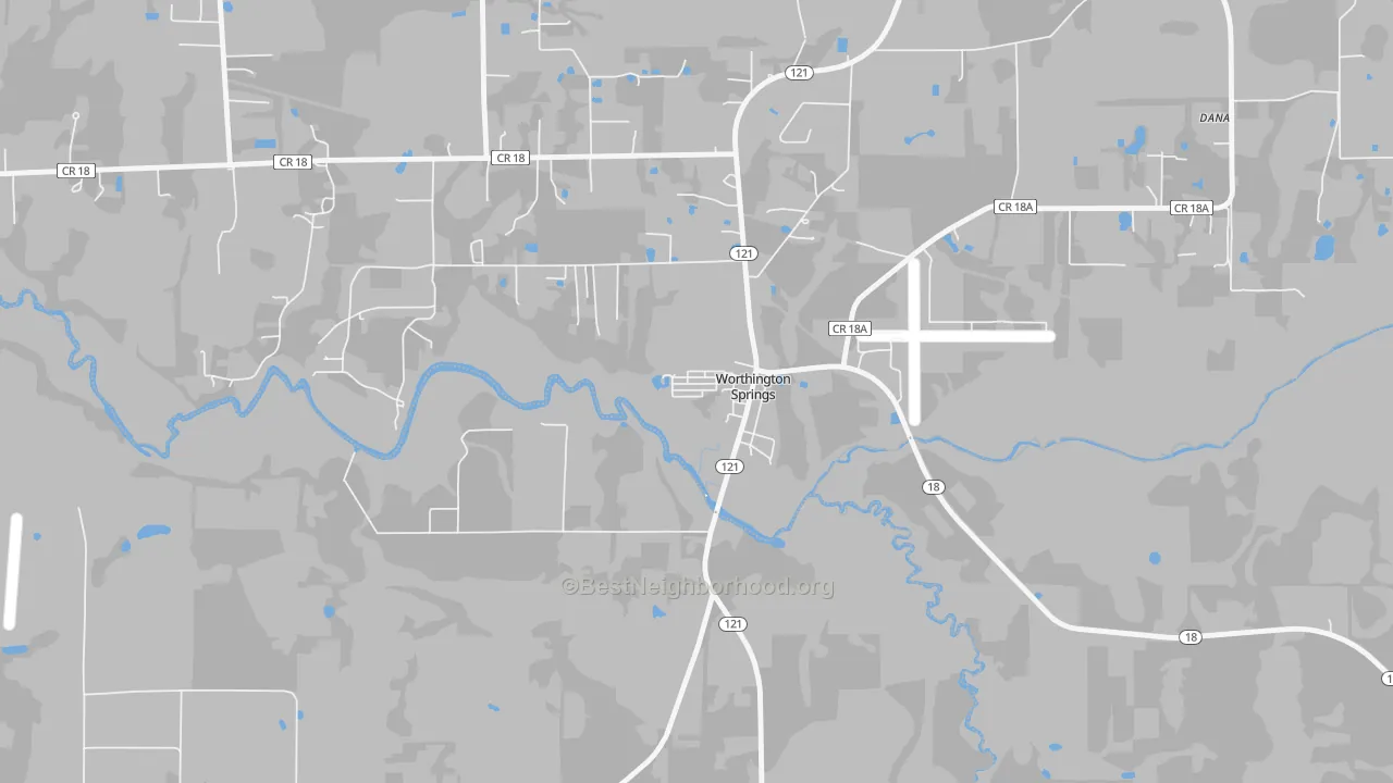 Bike Grade map of 32697, FL