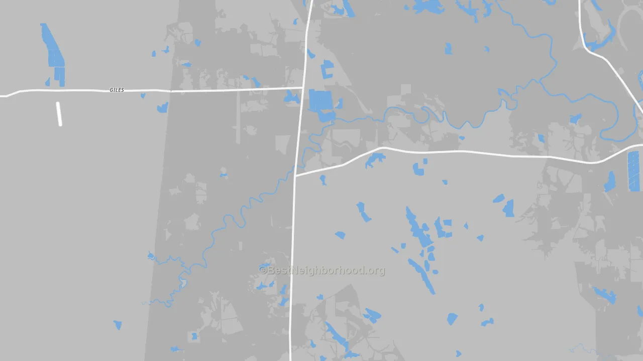 Bike Grade map of 35459, AL