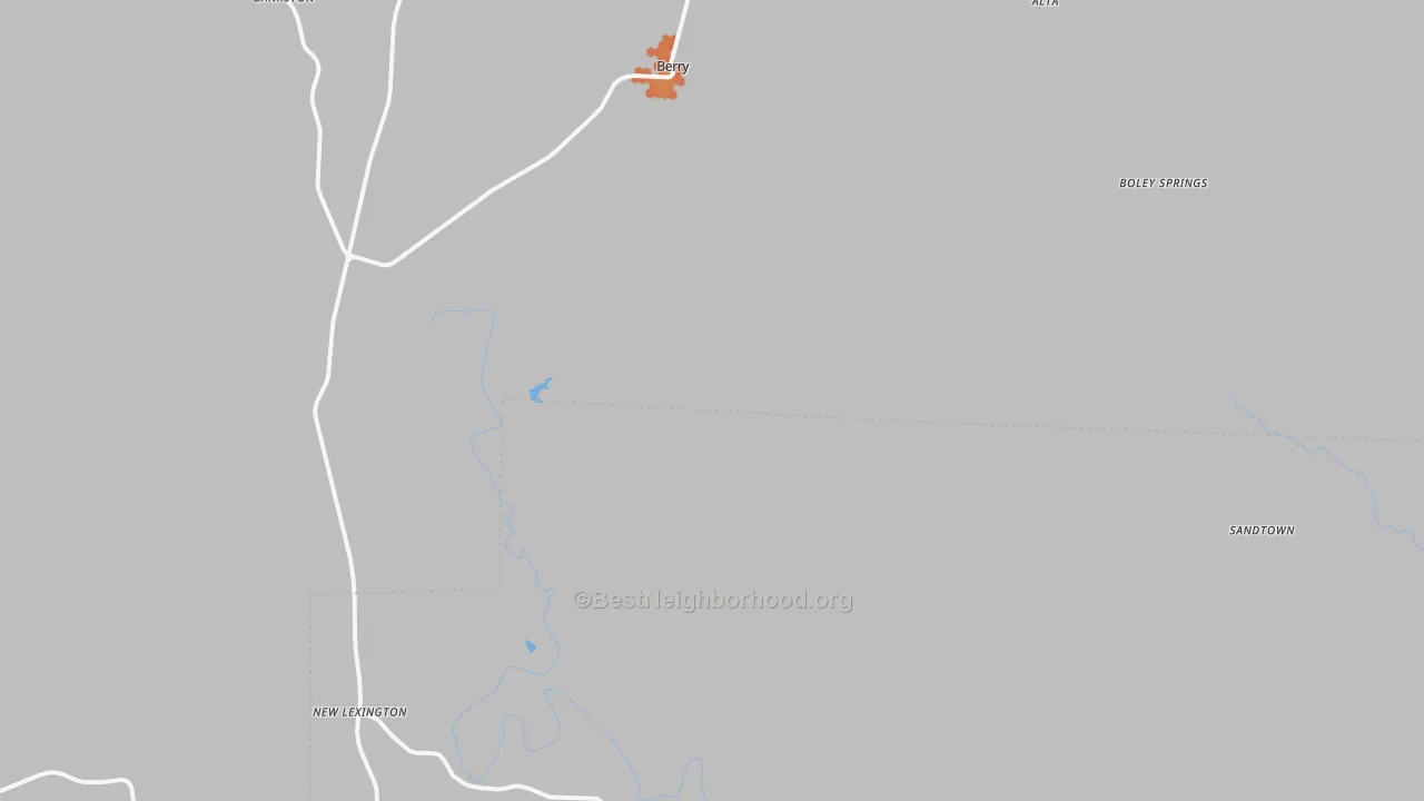 Bike Grade map of 35546, AL