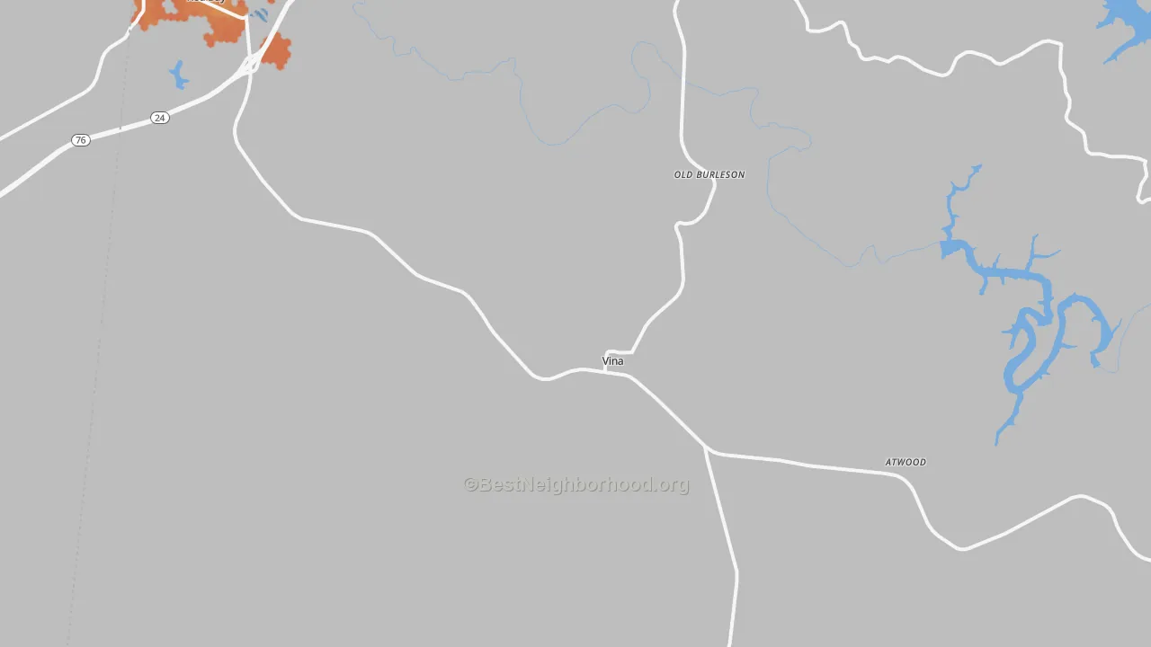 Bike Grade map of 35593, AL