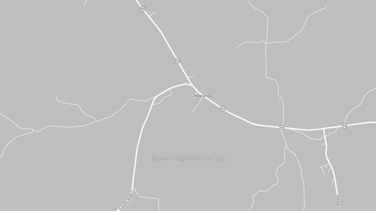 Bike Grade map of 36470, AL
