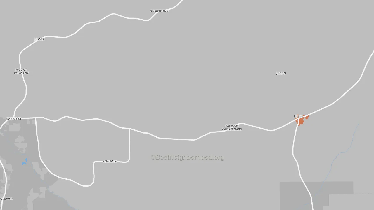 Bike Grade map of 36480, AL