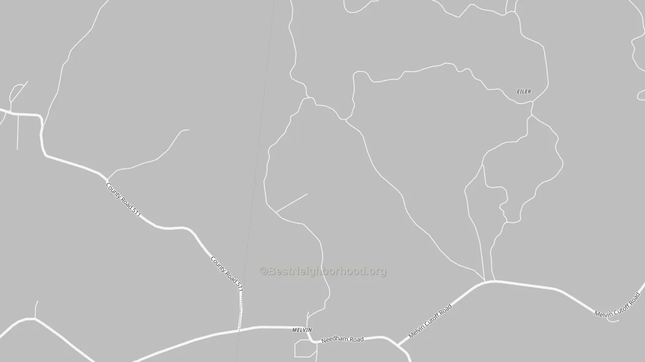Bike Grade map of 36913, AL