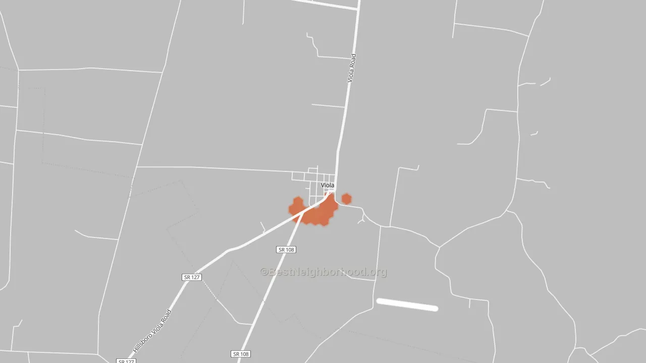 Bike Grade map of 37394, TN