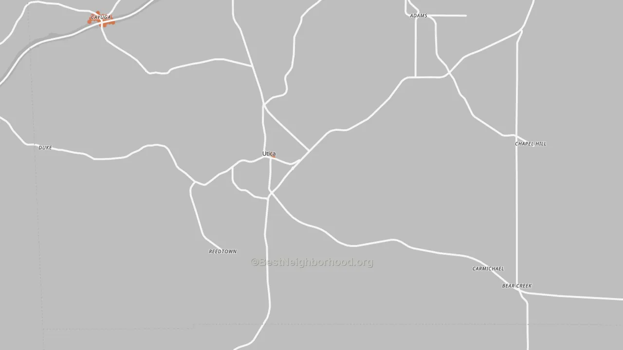 Bike Grade map of 39175, MS