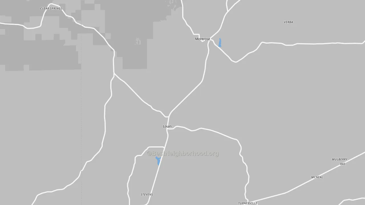 Bike Grade map of 39338, MS