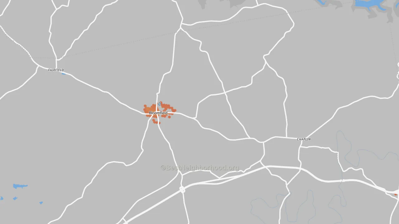 Bike Grade map of 40008, KY
