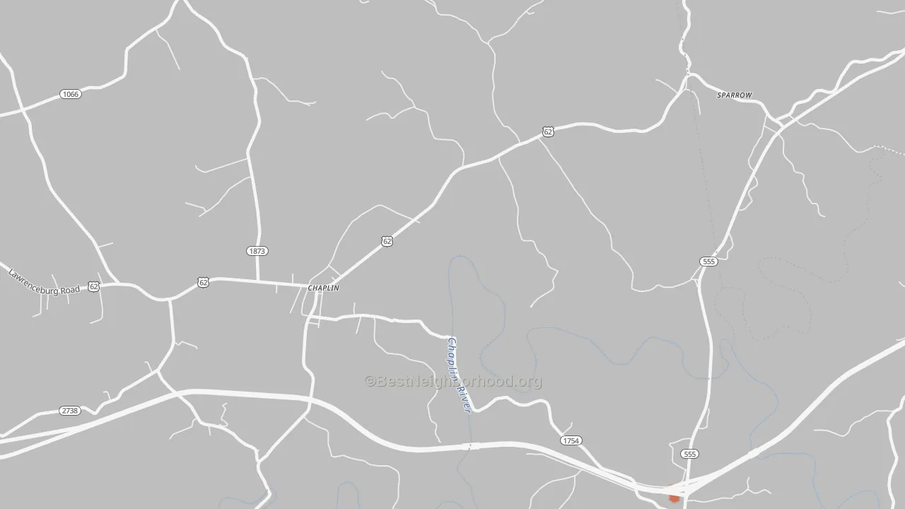 Bike Grade map of 40012, KY