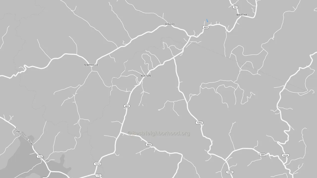 Bike Grade map of 41226, KY