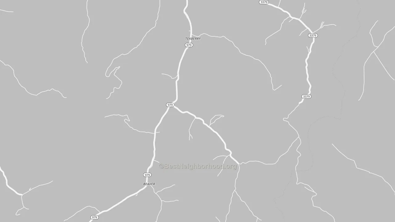Bike Grade map of 41660, KY