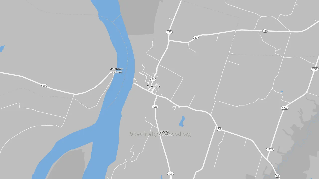 Bike Grade map of 42032, KY