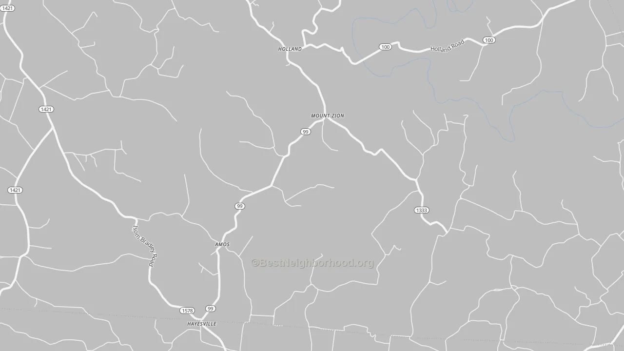 Bike Grade map of 42153, KY