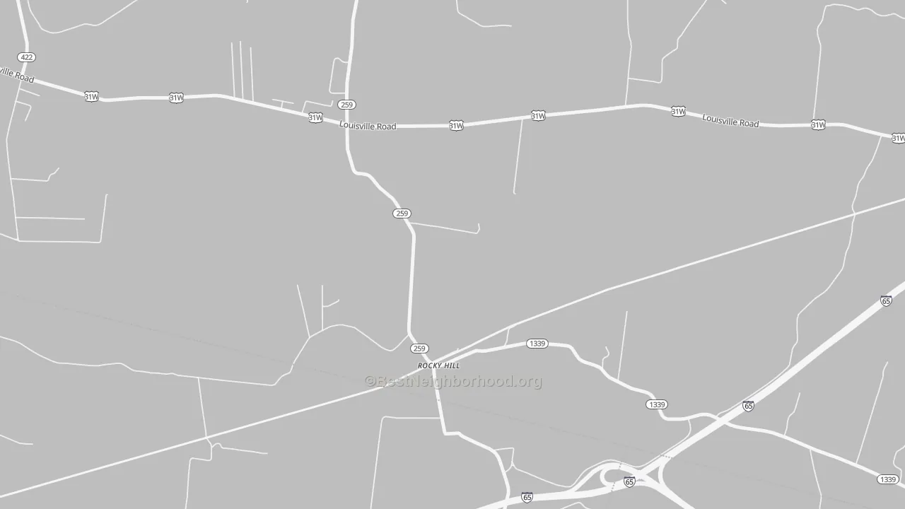Bike Grade map of 42163, KY