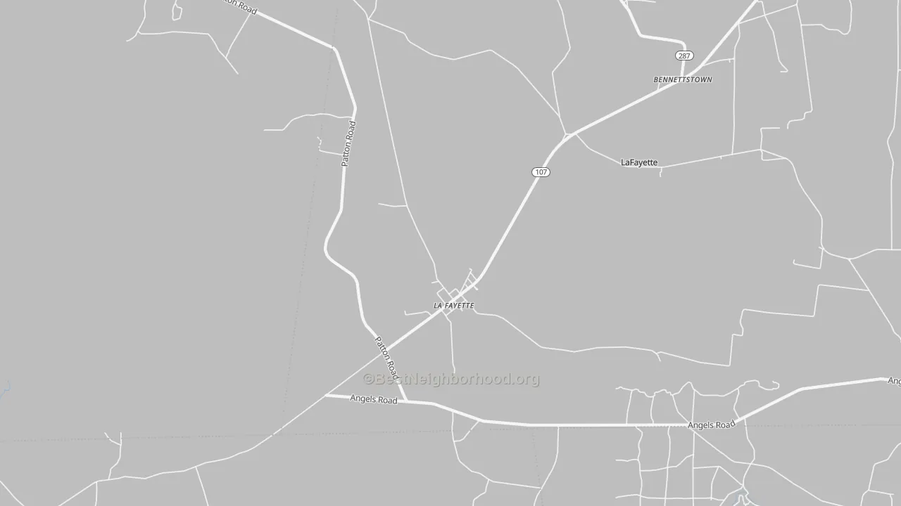 Bike Grade map of 42254, KY