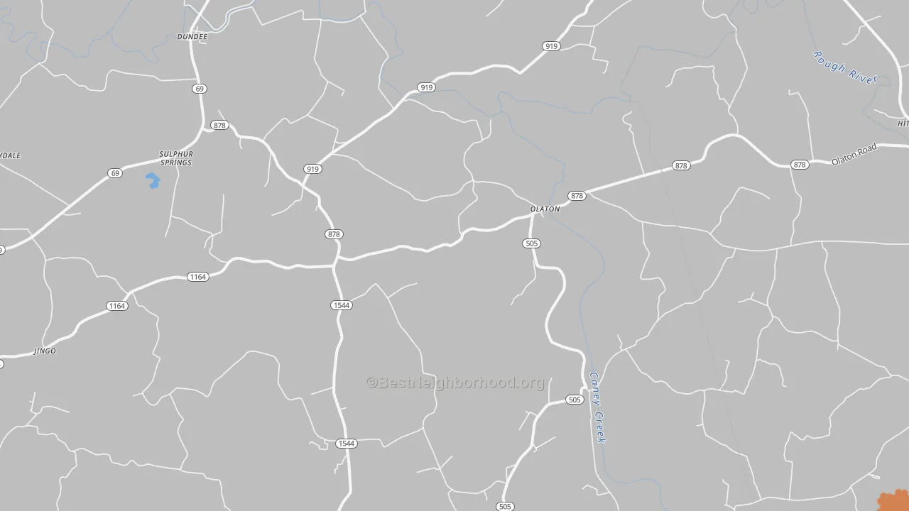 Bike Grade map of 42361, KY