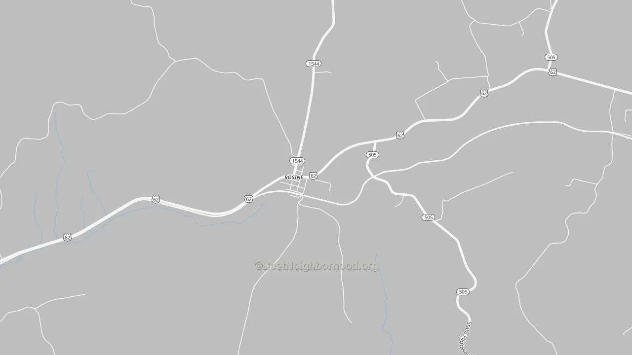Bike Grade map of 42370, KY