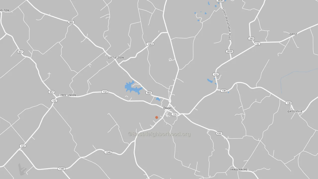 Bike Grade map of 42409, KY
